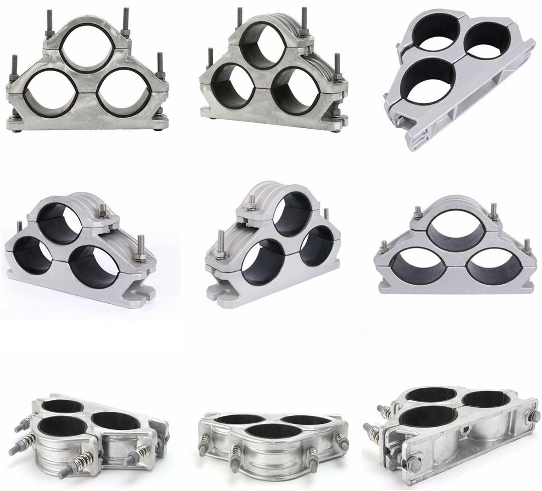 HV cable fix clamps
