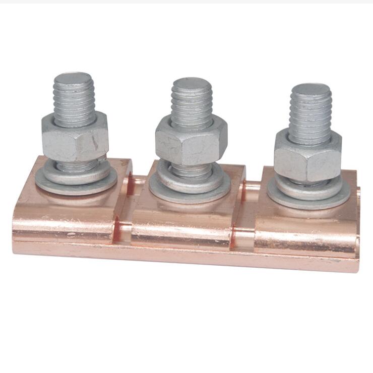 JBT  16-240mm²  60*40*35mm Overhead cable branch wire clamp Copper Parallel Trench splicing fitting