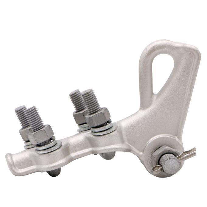 NLL 5-46.5mm 40-120KN 10KV Overhead Insulated Conductor Fittings Bolt Type Tension Clamp