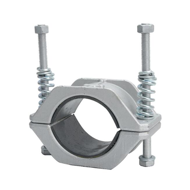 JGH 76-165mm 120*150*60mm  High voltage cable fixing wire clamp Single core aluminum alloy cable clamp